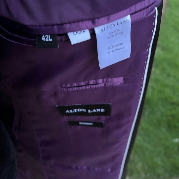 Alton Lane Black Mercantile Tuxedo Blazer 42L NEW $65 - Picture 8 of 10